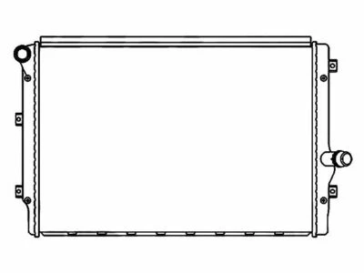 Radiador 12631DJ 2,0 L 4 cilindros para Audi TT Quattro 2009 Foto 1 de 2
