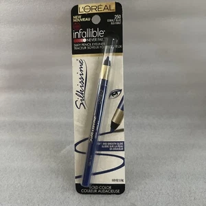 Delineador de ojos lápiz L'Oreal infalible color sedoso audaz 250 azul cobalto - Imagen 1 de 3
