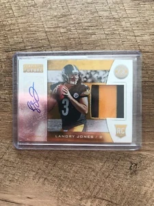 2013 Certified Future Signature Materials Prime Landry Jones AUTO/49 XFL - Picture 1 of 2