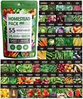 Home Grown 27,500+ Heirloom Vegetable & Fruits | 55 Variety Garden Survival Gear