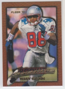 Fleer Rookie Sensations #8 1997: Terry Glenn - Imagen 1 de 1