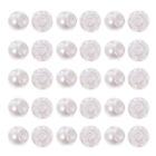  50 pcs White Resin Button Mother of Pearl Buttons For Sewing The Coat