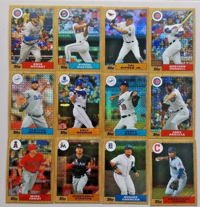 2017 TOPPS SERIES ONE 1987 TOPPS CHROME REFRACTOR - COMPLETE YOUR SET - Image 1 of 1