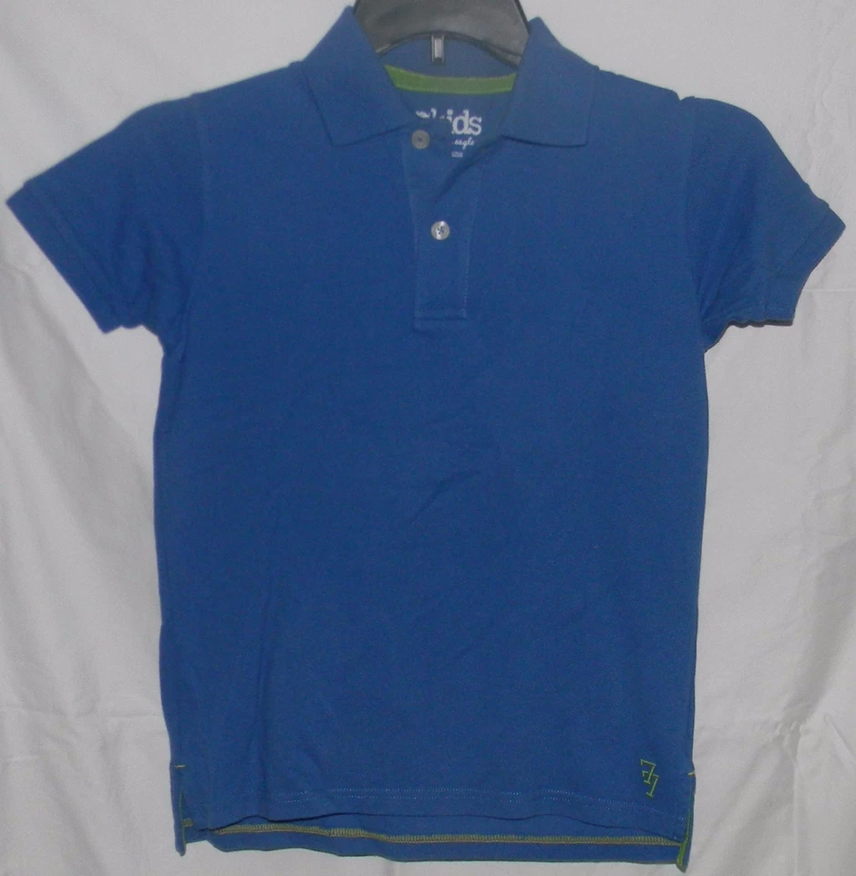 Camisa Polo Piqué 77Kids by AE 10 M de American Eagle Algodón Manga S Azul Oscuro Foto 1 de 4