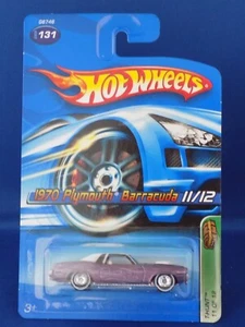 Hot Wheels "T-Hunt" 2005 décimo aniversario - Plymouth Barracuda 1970 #11 de 12 - Imagen 1 de 3