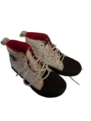 Zapatos Vans Off The Wall Niños X NASA Space Voyager SK8-Hi Talla 1 Lona con cordones Foto 1 de 4