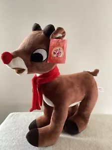 Dan Dee 50th Anniversary Rudolph The Red Nose Reindeer Plush Stuffed Animal - Picture 1 of 10
