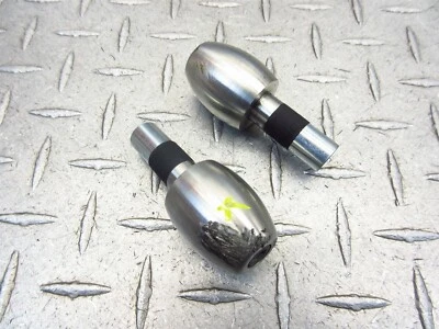 Juego de pesas de extremo de manillar izquierdo derecho Kawasaki Ninja 650R EX650R 2007 07-08 Foto 1 de 4