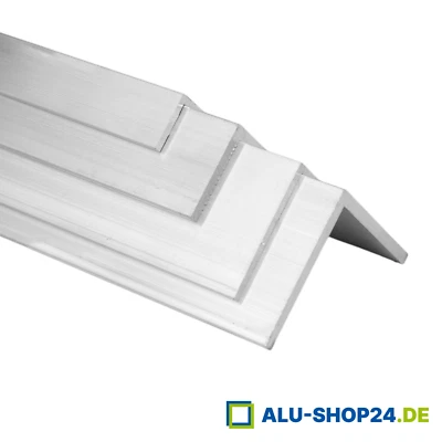 ALU-SHOP24 Alu Winkel Aluminium L-Profil Winkelprofil Winkelleiste Winkelschiene - Bild 1 von 4