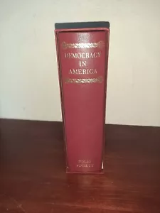 Democracy in America Alexis De Tocqueville Folio Society - Imagen 1 de 10