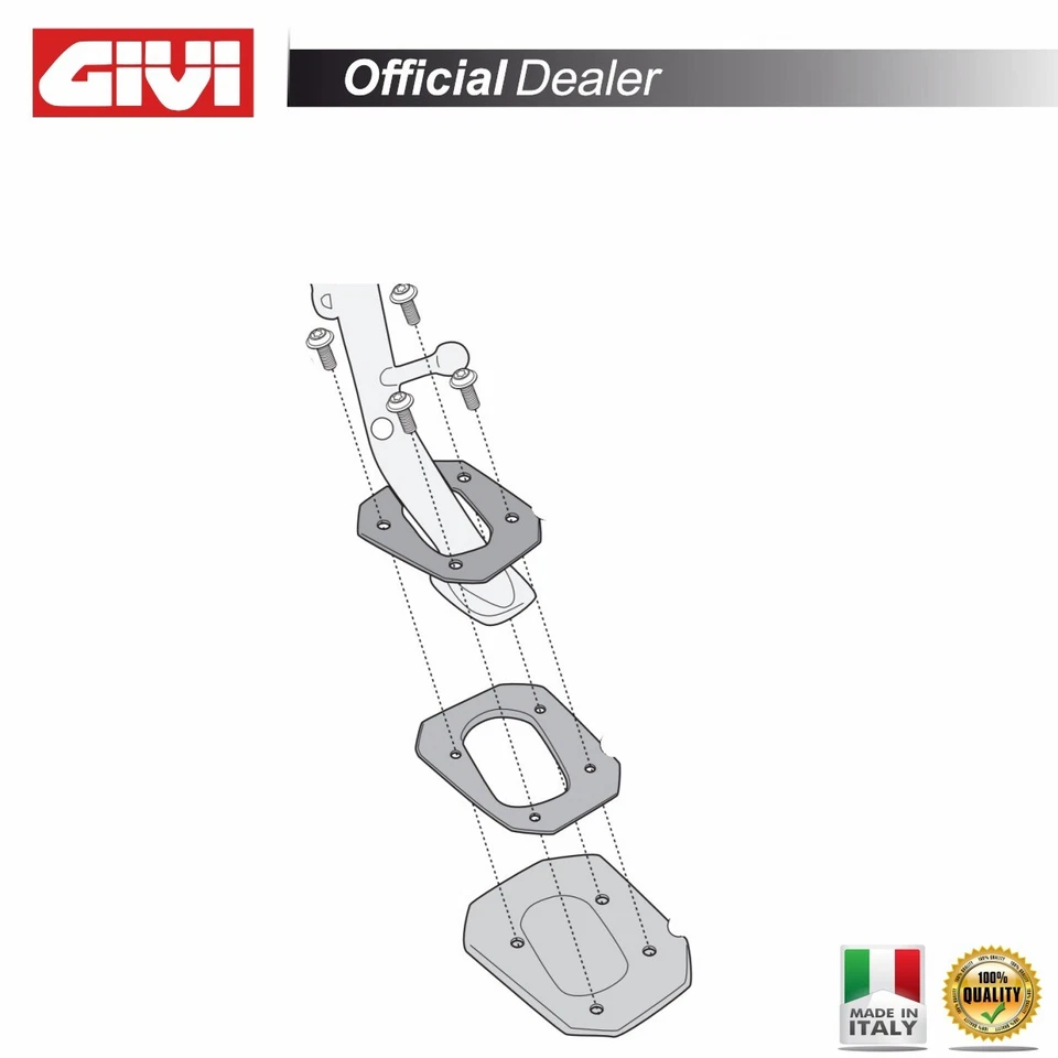 GIVI ES5134 Extensión Base Caballete BMW 850 F850 GS Adventure 2019-2019 - Imagen 1 de 1