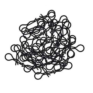 100pcs RC Body Clips Bent Springy R Pins Bent for All 1/8 1/10 1/12 Car Truck.. - Picture 1 of 4