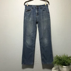 LR GEANS Men's Blue Jeans Size 18 TRUE STRAIGHT FIT  ill denim kids - Picture 1 of 12