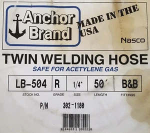 Anchor Brand Twin Welding Hose - Picture 1 of 4