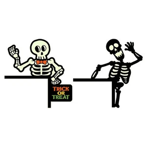 Wall Decals Halloween Window Stickers Halloween Decorations Window Corner Decor - Picture 1 of 13