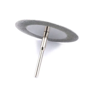 60MM Diamond Mini Cutting Disc Jade Stone Saw Blade Set With 1/8" Mandrel Shaft - Picture 1 of 11