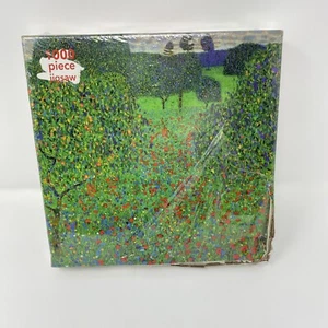 Rompecabezas Gustav Klimt Poppy Field 1000 piezas árbol de llamas nuevo 29x20 pulgadas - Imagen 1 de 4