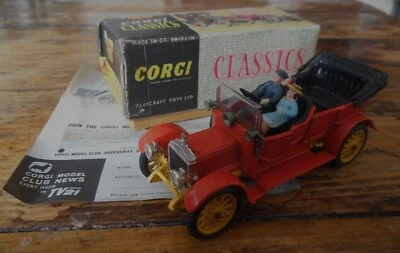 Corgi Classics 1910 Daimler 4" largo - 1968 - en caja Foto 1 de 3