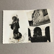 t132) Cartolina formato grande saluti da Airole Benevento 1959