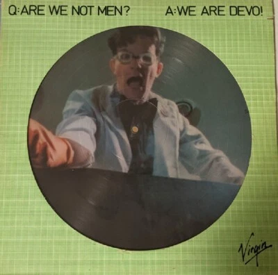 Devo Are We Not Men,We Are Devo Lp Original Uk Picture Disc - Image 1 of 2