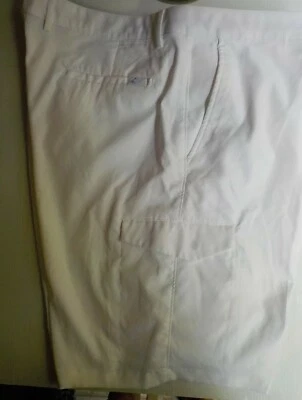 Pantalones Cortos Carga GREG NORMAN Attack Life Elastizados Rendimiento Nuevos con Etiquetas Blancos Talla 42 Foto 1 de 4