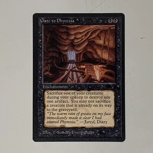 MTG - GATE TO PHYREXIA - ANTIQUITIES 1994 - EXCELLENT - Imagen 1 de 2