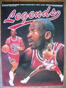 Legends Sports Memorabilia Magazine May/June 1991 Michael Jordan - Picture 1 of 16