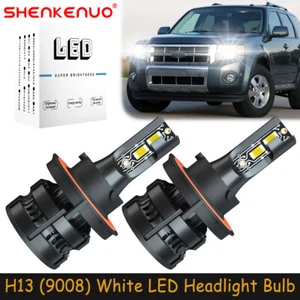 For Ford Escape 2008-2012 Combo 9008 H13 LED Headlights Bulbs High Low Beam Z8 - Picture 1 of 15