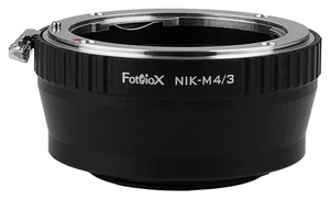 Lens Mount Adapter - Nikon Nikkor F Mount D/SLR Lens to Micro Four Thirds (MF... - Picture 1 of 3