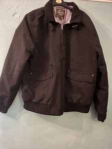 Atlas For Men Mens Black  Jacket Uk Large - Picture 1 of 8