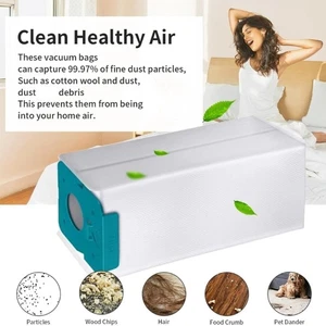 10PCS Practical Dust Bag Easy Installation Vacuum Cleaner Bag Fabirc Texture - Picture 1 of 8