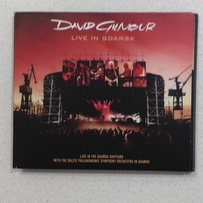 DAVID GILMOUR LIVE IN GDANSK 2008 AUSTRALIAN COLUMBIA 2 PICTURE DISC CD SET - image 1 of 4