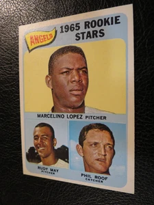 1965 TOPPS BASEBALL SET #537 Los Angeles Angels RC Stars, Rudy May, EX - Picture 1 of 5