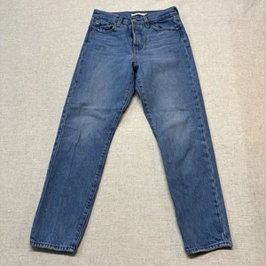Levis Wedgie Straight Leg Damen Größe 26 Button-Fly Denim Blue Jeans Mid Rise - Bild 1 von 7