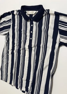 Camisa Polo de Golf Arnold Palmer Preppy Verano Informal Azul Marino Para Hombre Talla Grande Foto 1 de 4