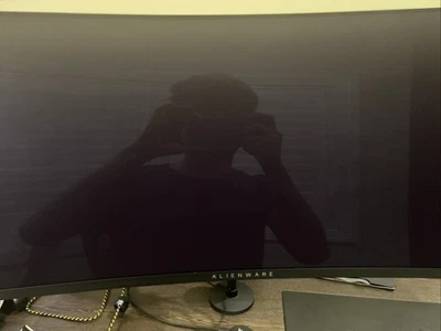 Dell Alienware AW3423DWF 34" QD-OLED 165Hz Curved Ultrawide Gaming Monitor - Image 1 of 2