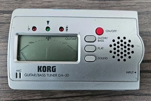 Korg GA-30 Digital Compact Guitar Bass Tuner A8 - Bild 1 von 2