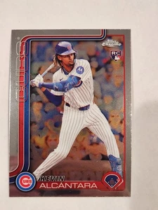 2025 Topps Chrome Baseball Rookie Kevin Alcantara #173 RC - Picture 1 of 2