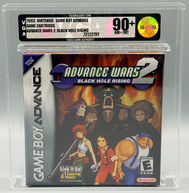 Advance Wars 2 Black Hole Rising Nintendo Game Boy Advance Sealed VGA 90+ Graded