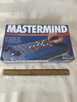Mastermind Game by Pressman 1996 Edition Complete Factory Sealed Vintage - Image 1 of 4