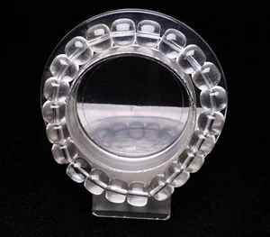 10,2*10,2*8,4 mm Natürlicher Weißer Quarz Edelstein Kristall Runde Perlen Armband AAA - Bild 1 von 6