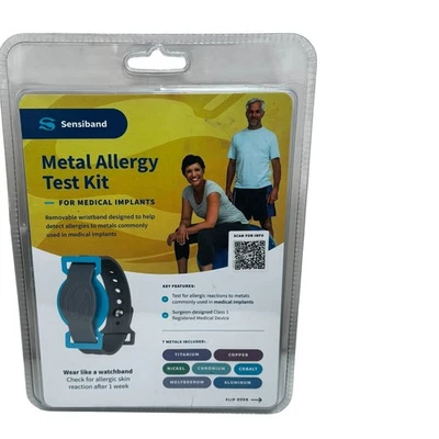 Sensiband Metal Allergy Test Kit 7-Disc SEALED Pre-Surgery Implant Screening - Image 1 of 3