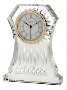 Orologio Waterford Crystal Lismore Mantle Irlanda - Foto 1 di 6