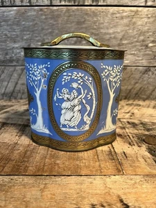 Vtg Bensons Old Home Kitchen Athenian Classic Tin Container - Picture 1 of 10