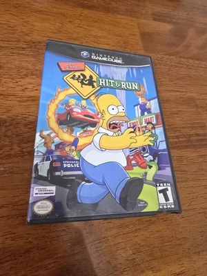 I Simpson: Hit & Run (GameCube, 2003) Completo CIB Etichetta Nera - Immagine 1 di 4