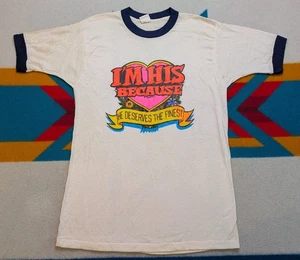Camisa De Colección Soy Su Porque Merece La Mejor 1973 Roach EE. UU. Divertida Grande - Imagen 1 de 8