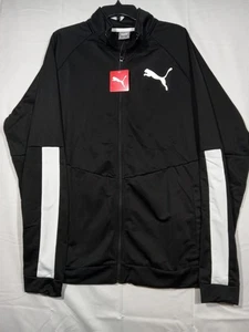 Chaquetas deportivas Puma Tricot para hombre 3XLT negras ligeras - Imagen 1 de 7