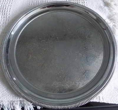 Vintage Gallery Drinks Tray  36cm Argosy Made in England - Image 1 of 3