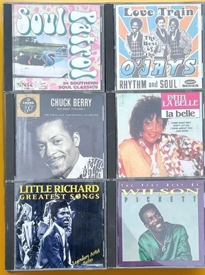 Chuck Berry Little Richard Patti LaBelle love train O’Jays soul patrol Wilson Pi Foto 1 de 2