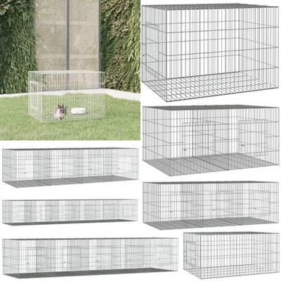 Kaninchen Freigehege Kaninchenkäfig Kaninchenstall Hasenkäfig Freilauf Gehege DE - Bild 1 von 4